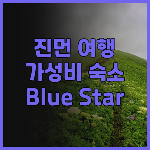 진먼 여행객 필독 Blue Starr..