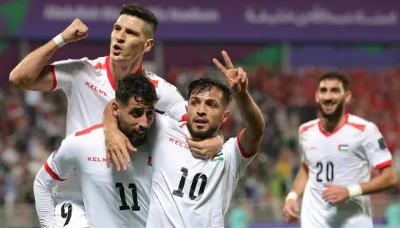 한국 팔레스타인 축구