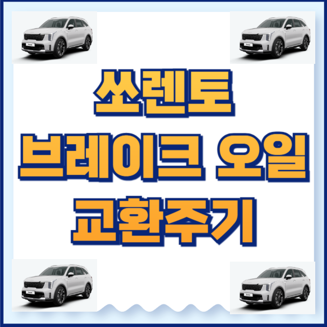 쏘렌토 브레이크오일