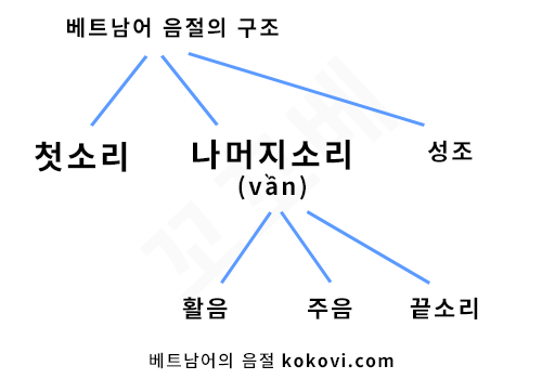 베트남 음절의 구조
