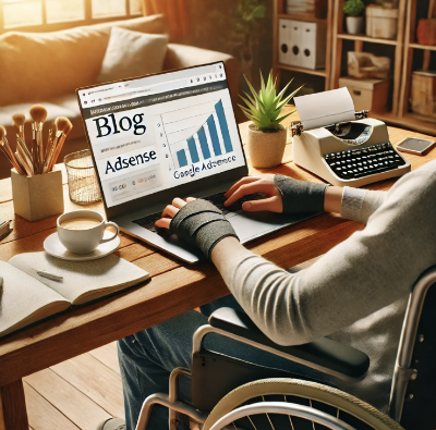 장애인을 위한 구글 애드센스 수익화 방법 관련 이미지