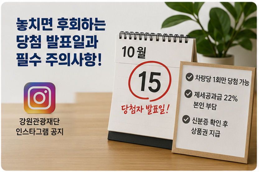 "미시령 터널 지나면 25만원 준다고?" - 2026년 휴가비 챙기는 꿀팁 (대상, 기간, 신청방법 등)