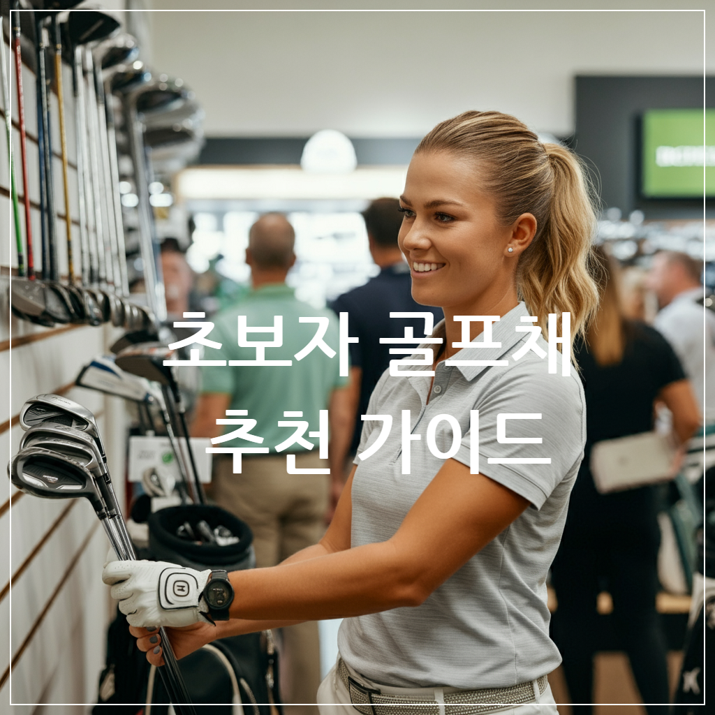 초보자용골프채추천가이드제공