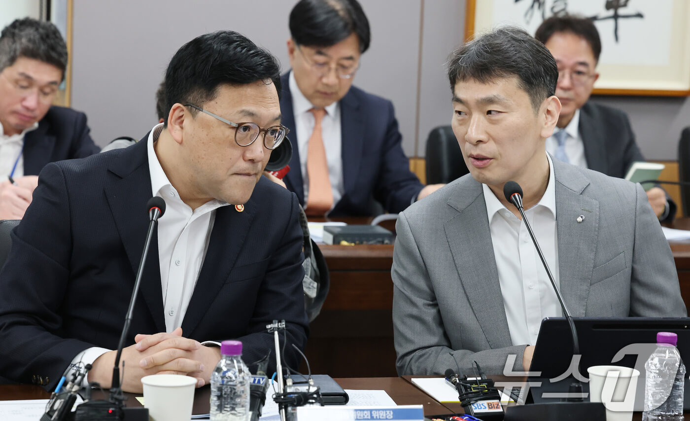 김병환 금융위원장, 금융상황점검회의 통해 자금지원 총력 당부