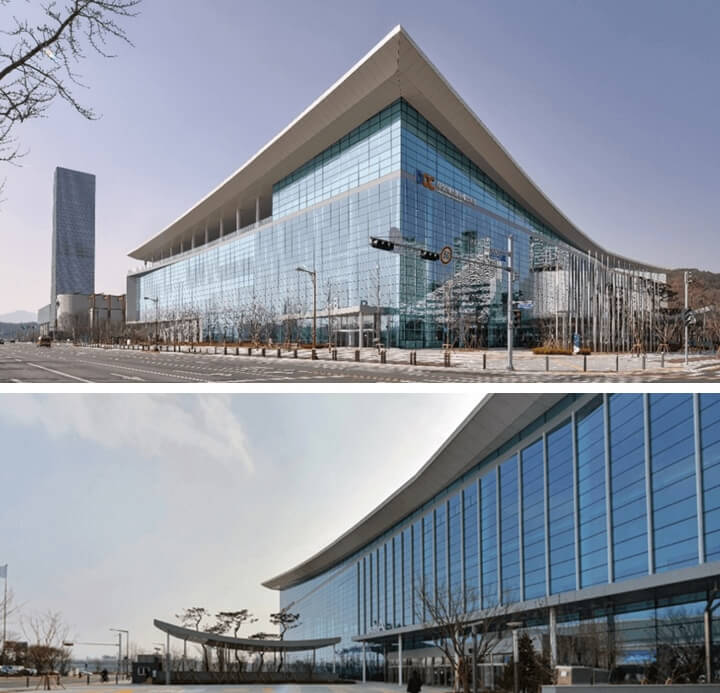 대전컨벤션센터 외관 사진