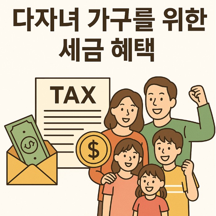 다자녀를 둔 부부의 가족사진