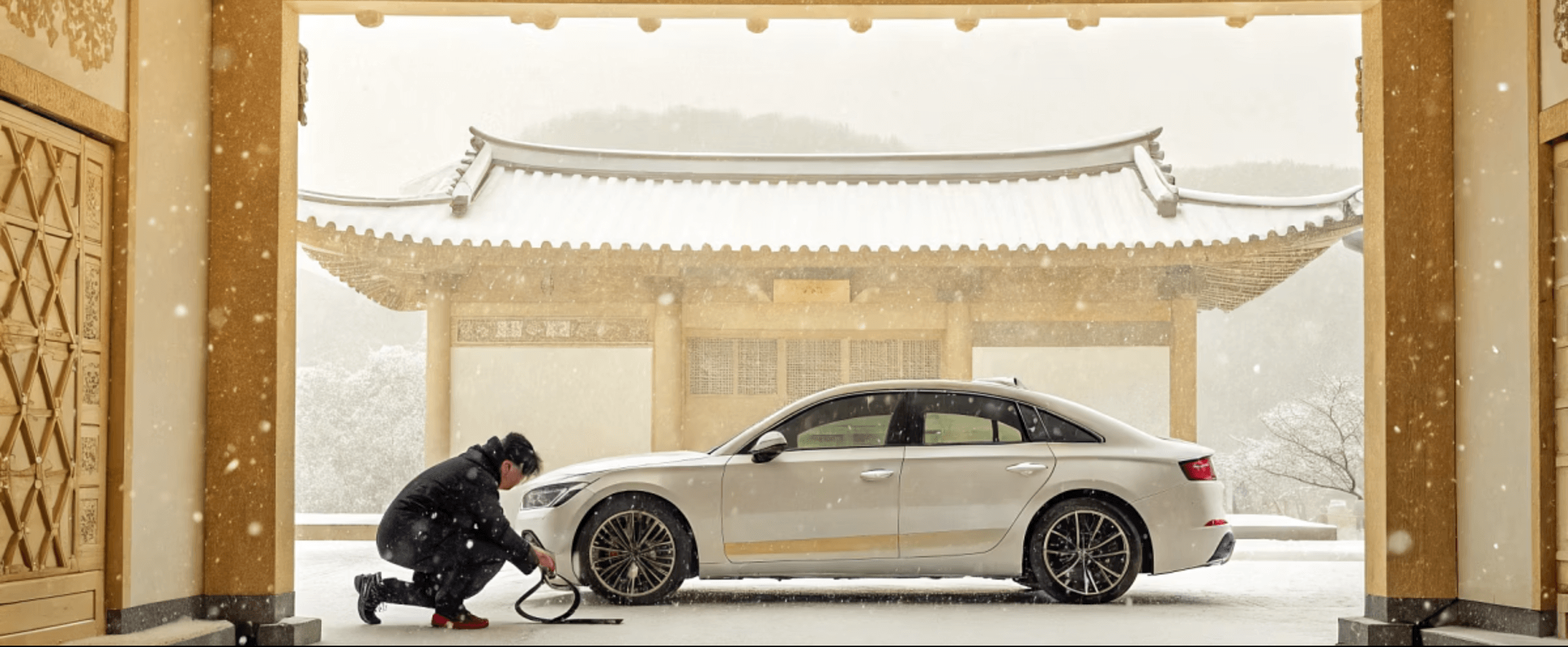 겨울철 차량 관리에 대한 이미지