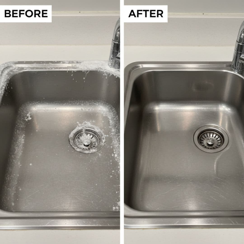 싱크대 물때 제거, 스테인리스 반짝이게 만드는 청소법