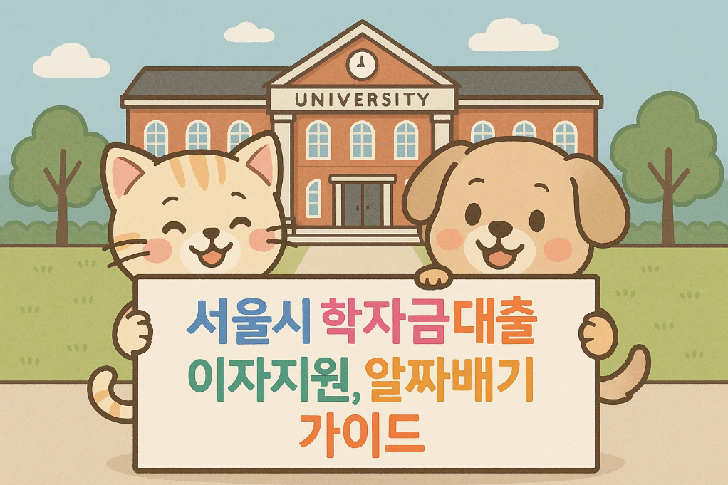 서울시 학자금대출 이자지원, 알짜배기 가이드