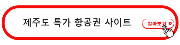 제주도 항공권 특가