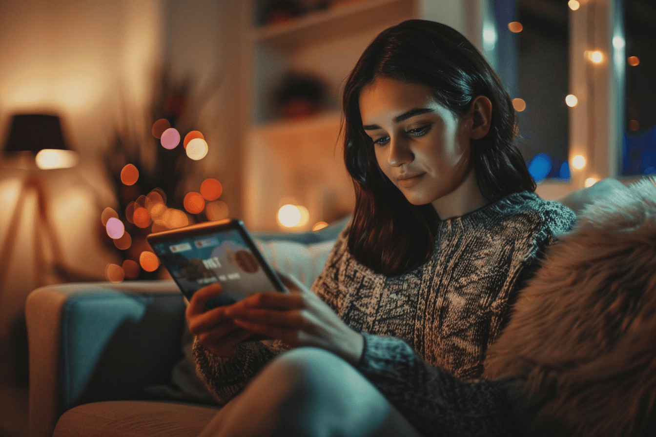 태블릿-PC를-사용중인-여성