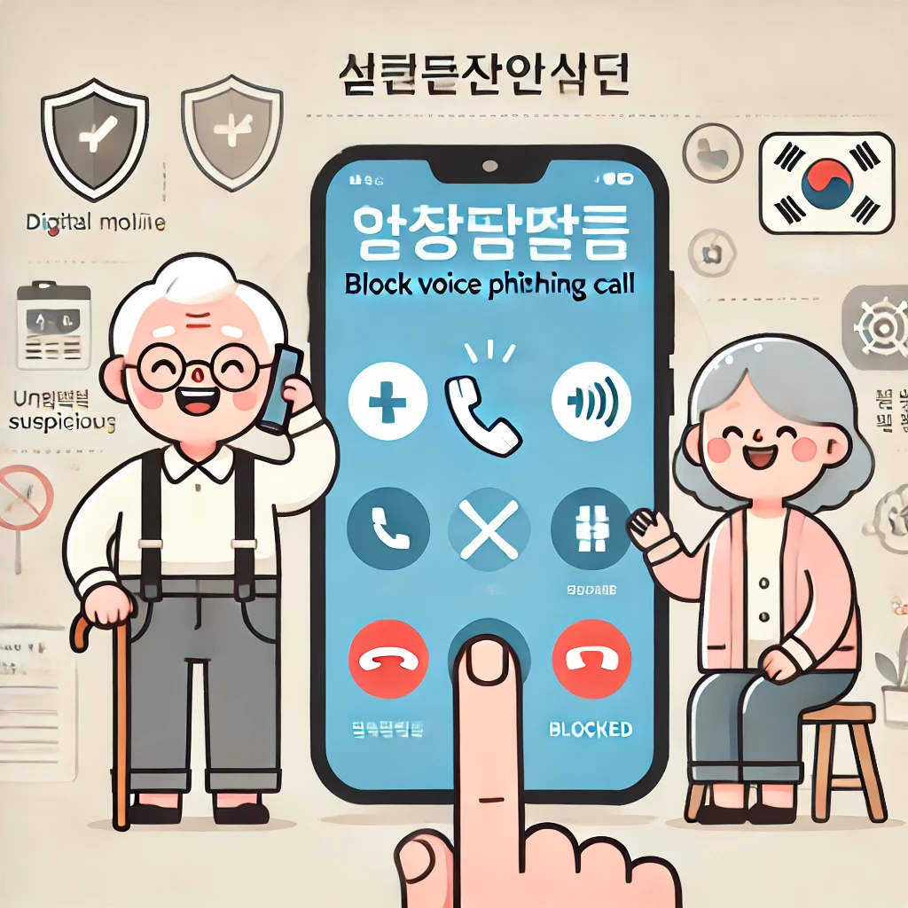 시니어를 위한 보이스피싱 전화 차단 방법