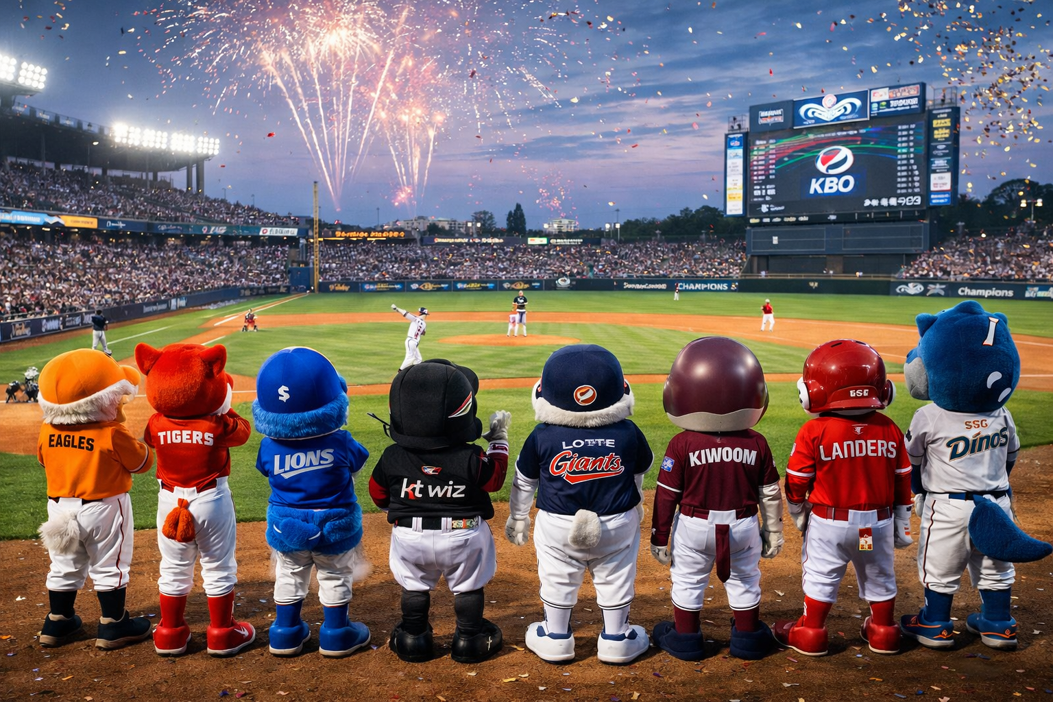 구단의 마스코트