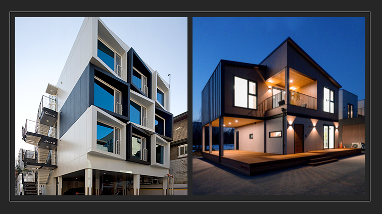 포스코 A&C와 GS건설 자회사 자이가이스트의 모듈러 건축물