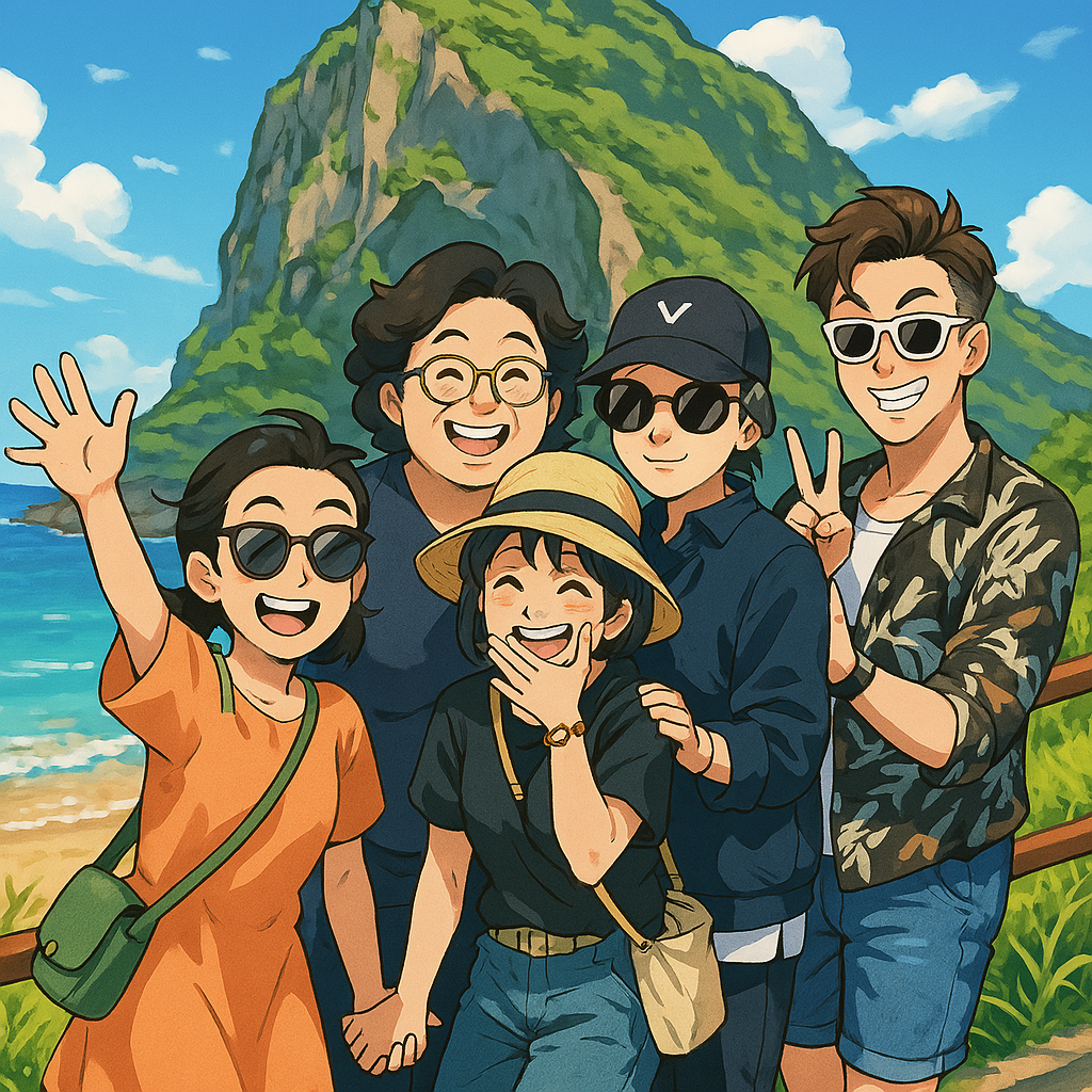 사진 / 성산일출봉에서 언니들과