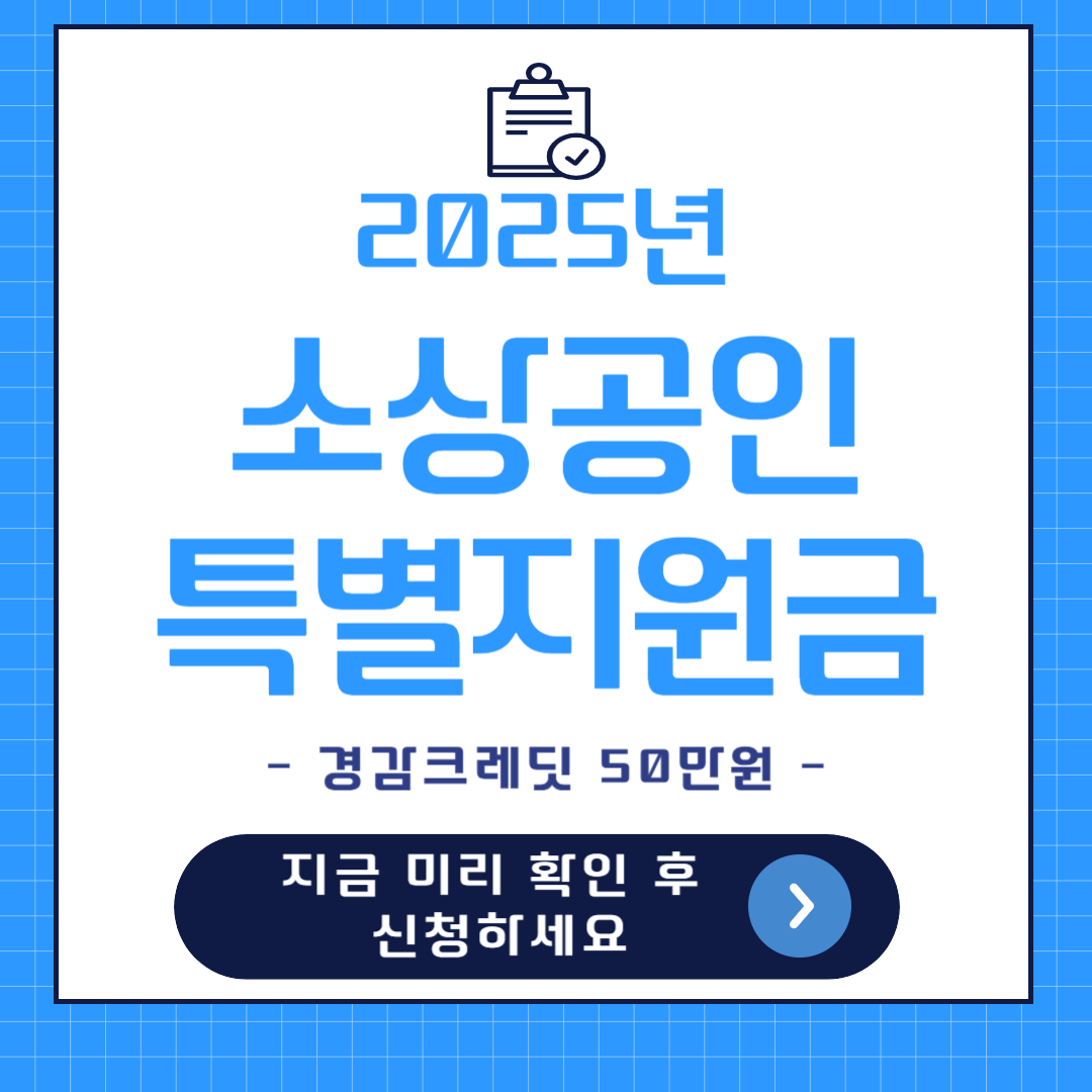 소상공인 특별지원금 부담경감크레딧