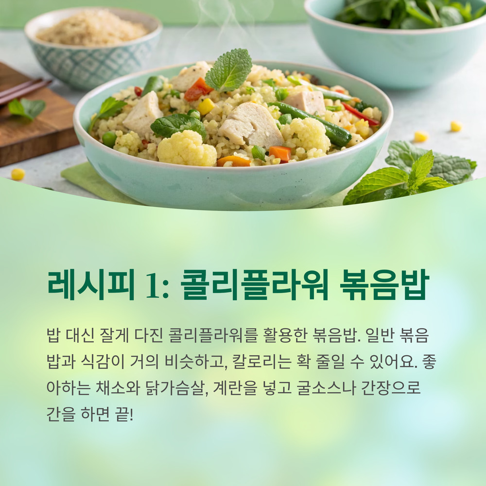 콜리플라워 볶음밥