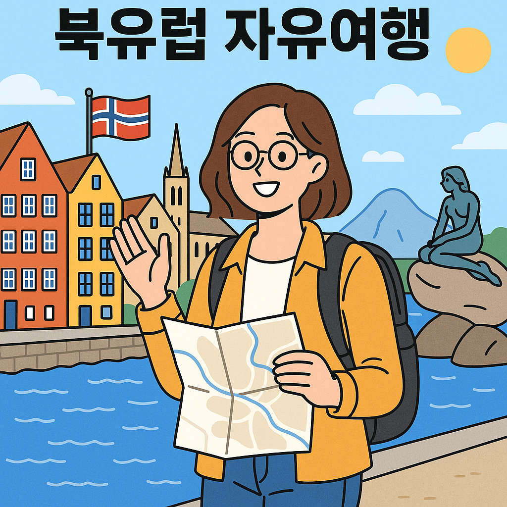 북유럽 자유여행 일정짜기 팁 (경로, 비용, 루트,교통패스)