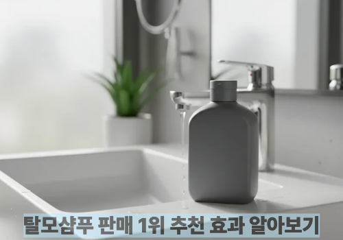 탈모샴푸 판매 1위 추천 효과 알아보기