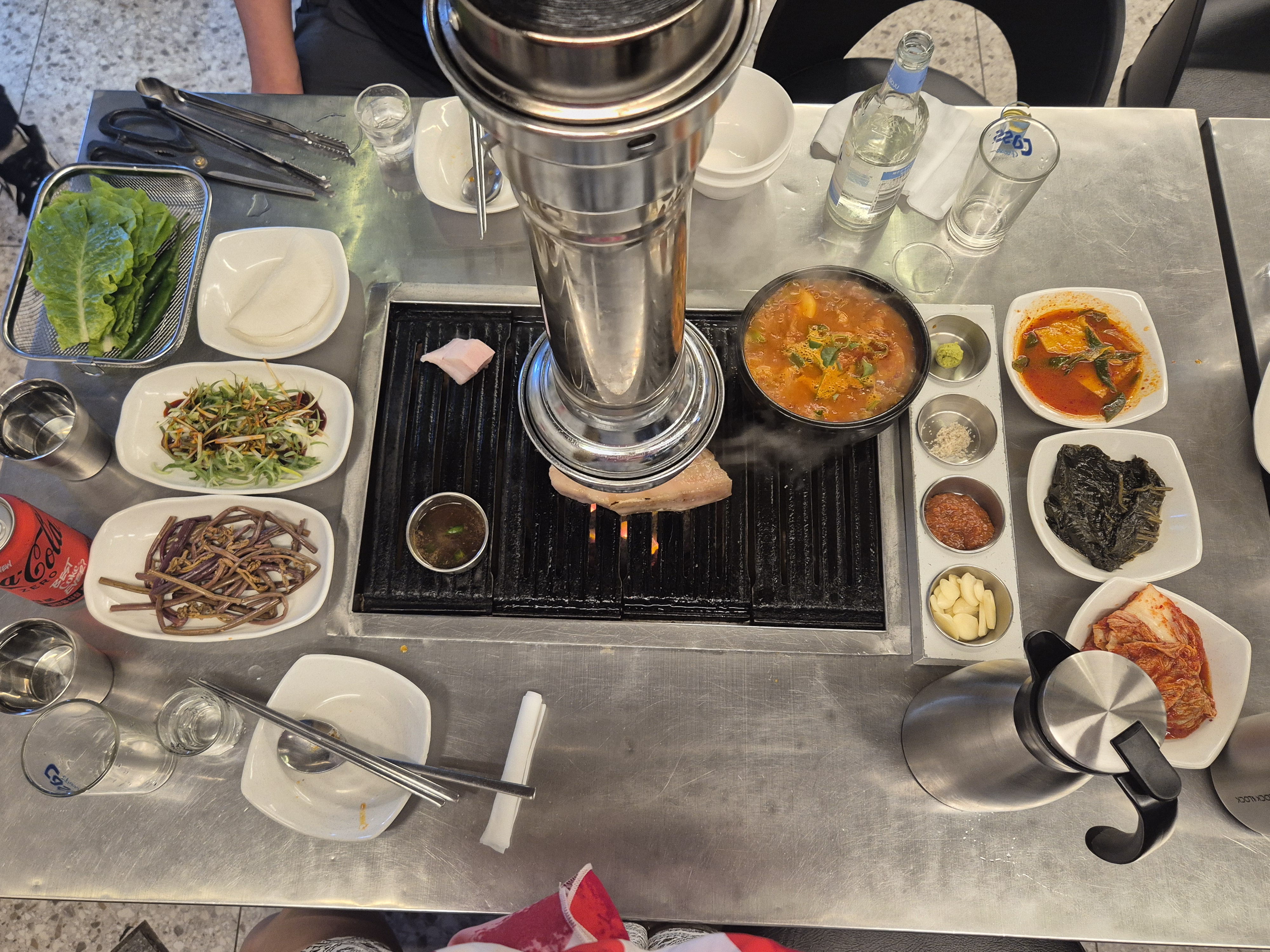 제주도 협재해수욕장 흙돼지 맛집 - 더꽃돈본점