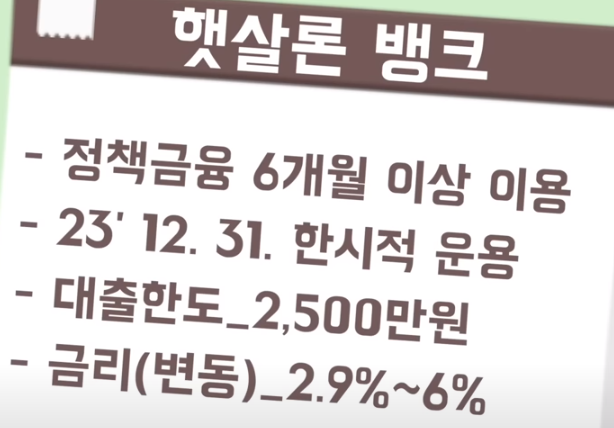 햇살론 뱅크