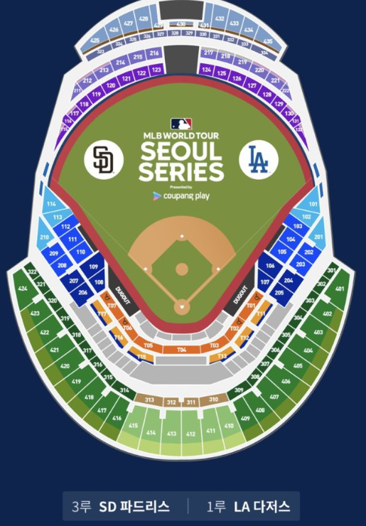 MLB 월드투어 서울시리즈 개최