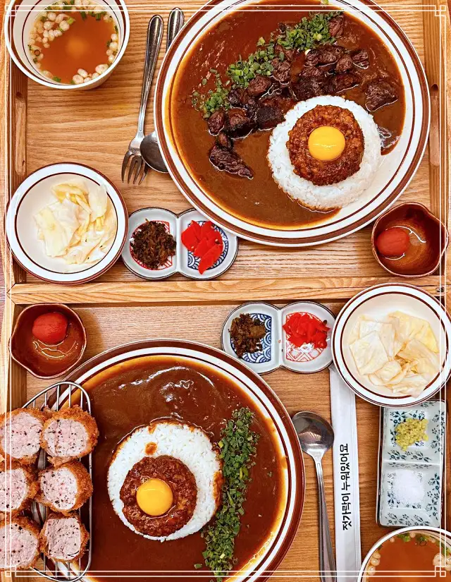 부산 해운대 해리단길 맛집 바삭 돈까스, 밀푀유 카츠 카레