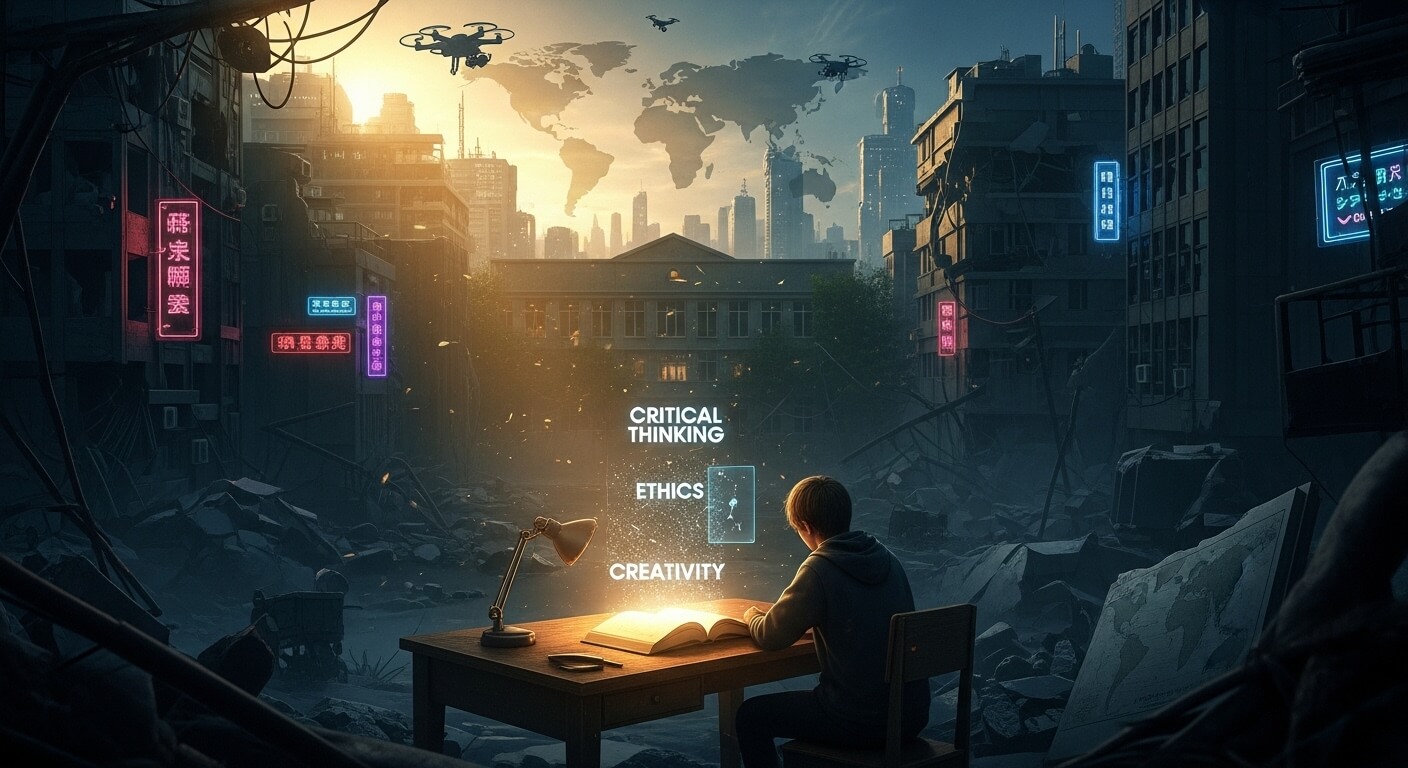 디스토피아 장르 교육 가치 관련 사진