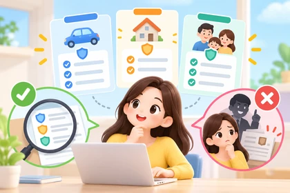 보험 비교 전 견적 조건을 살펴보는 모습12