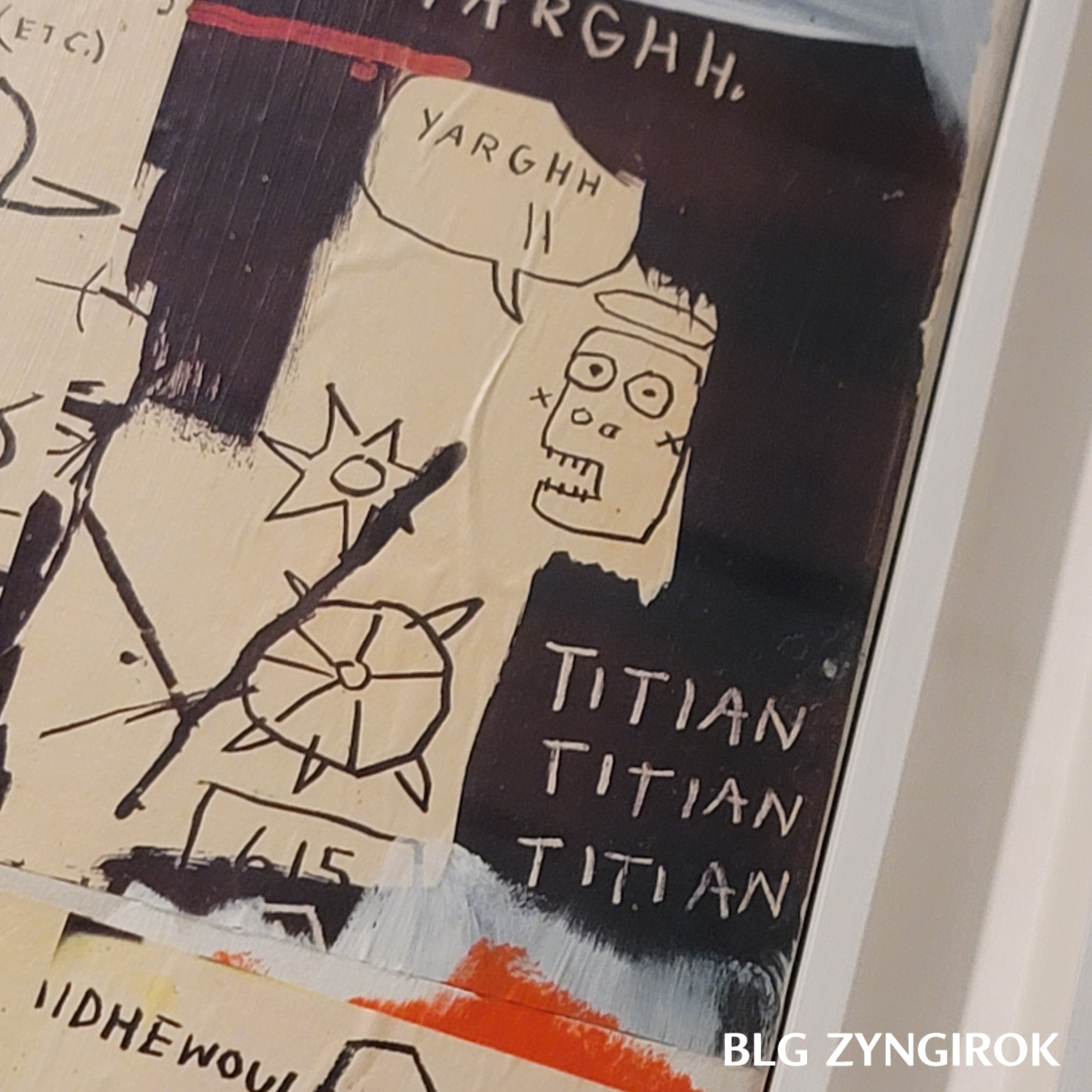 장미셀 바스키아 - 과거와 미래를 잇는 상징적 기호들