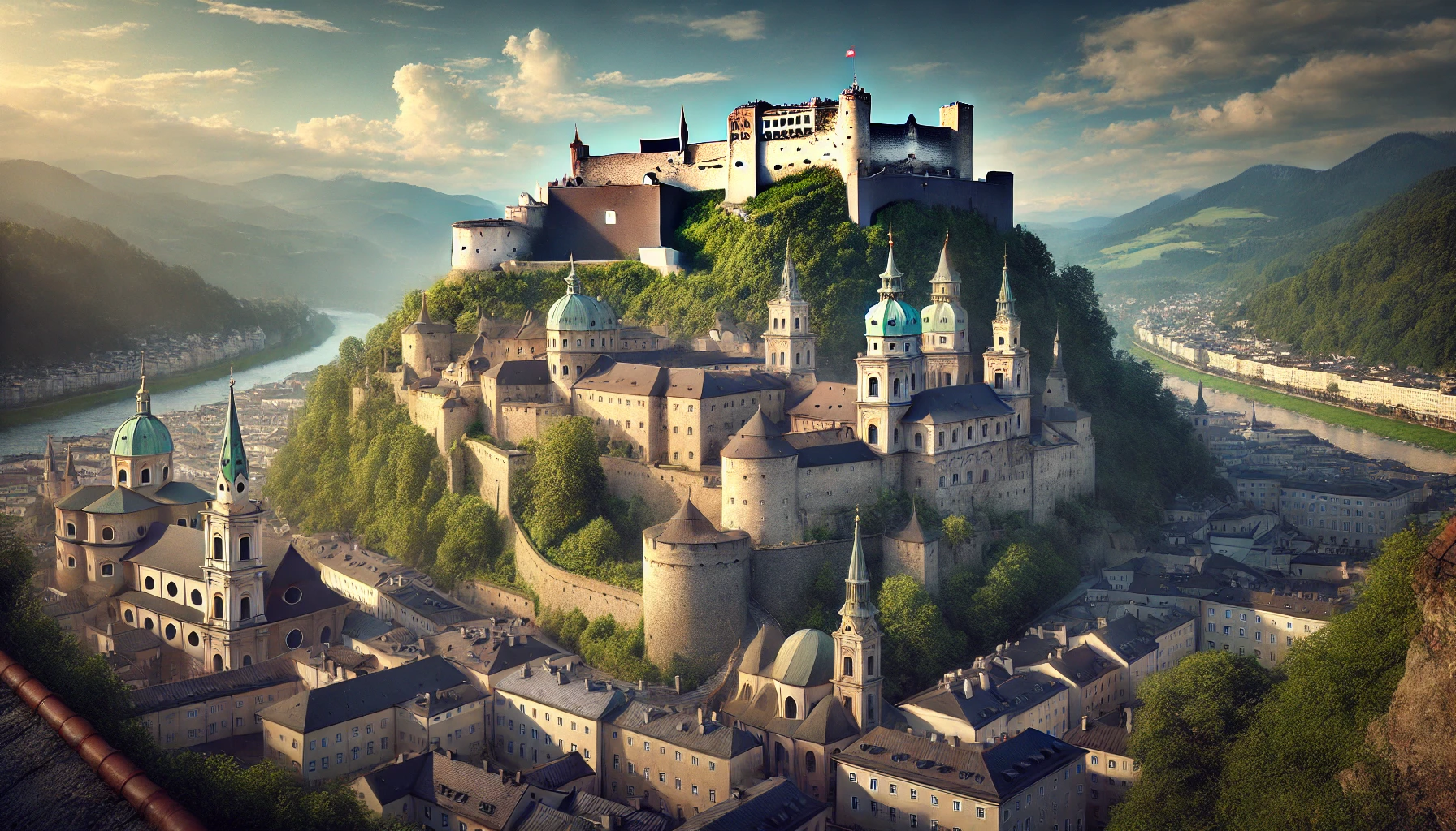 짤츠부르크의 호헨잘츠부르크 성