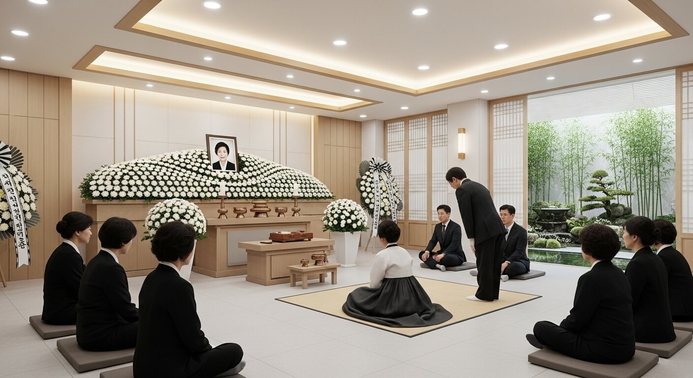 장례식장 절하는 방법