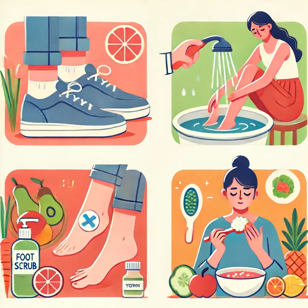 발뒤꿈치가려움