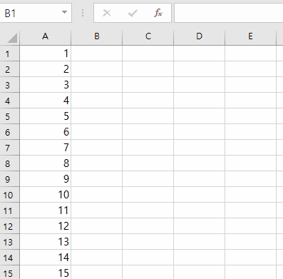 한 줄(열)로 된 데이터 일정 간격으로 나누기-완성