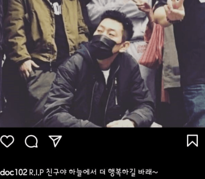 김창열 인스타그램 추모 사진