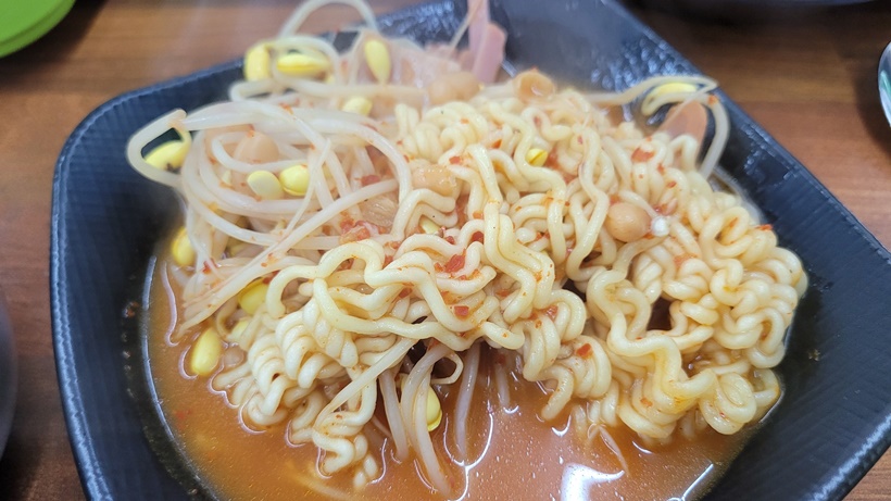 라면과 콩나물