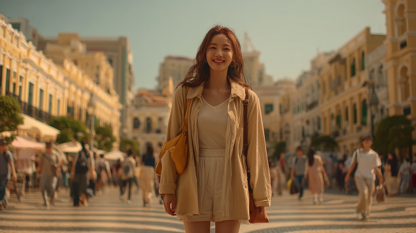 마카오 세나도광장 여행사진