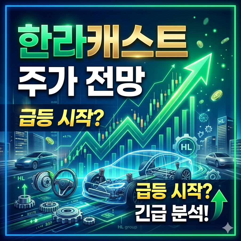 한라캐스트 주가 전망
