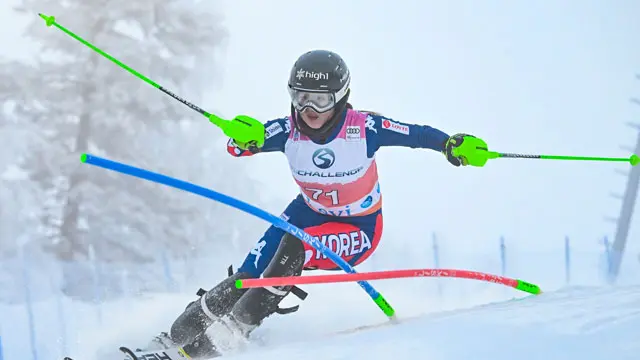 알파인 스키 김소희 선수