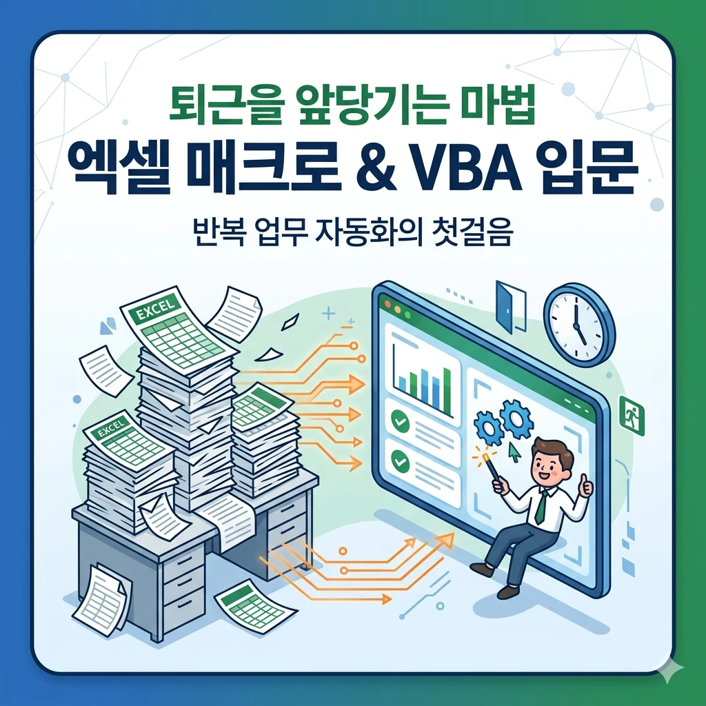 엑셀 매크로 및 VBA 입문