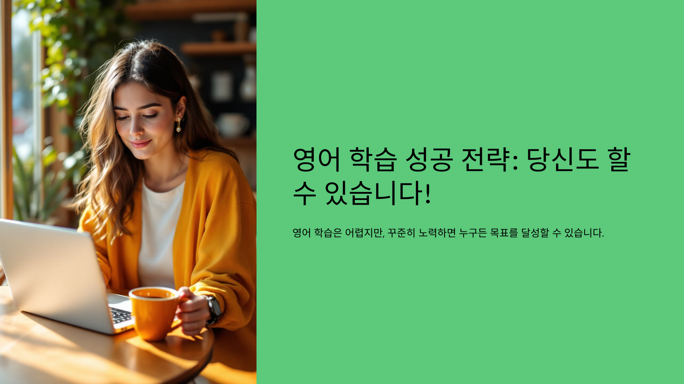 영어 사교육비 줄이면서도 원어민 실력 쌓는 비법!