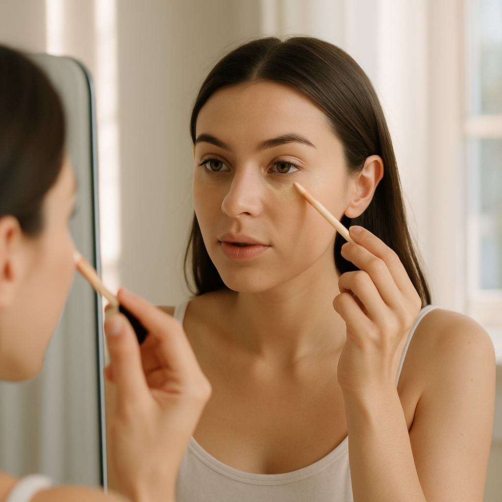 다크서클 메이크업 자연스럽게 가리는 법