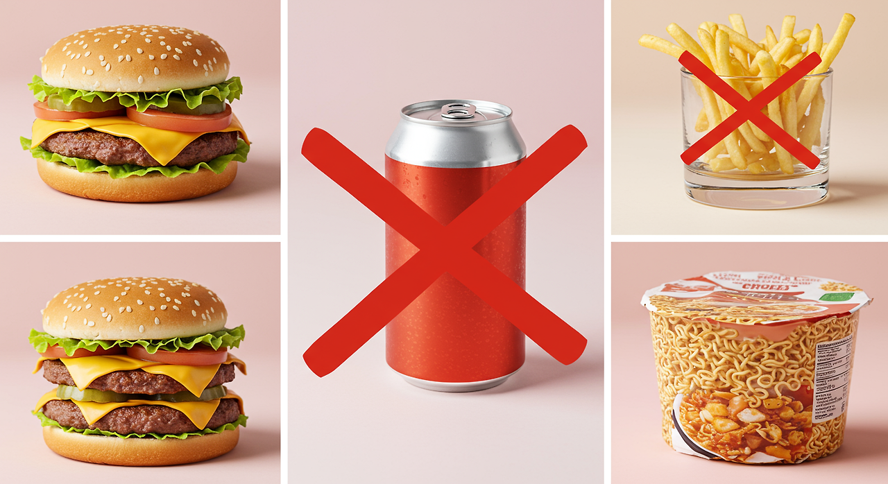 나쁜음식 피하기