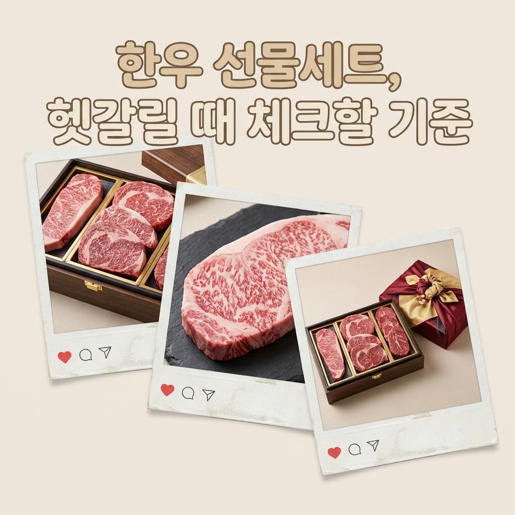 한우 선물세트
