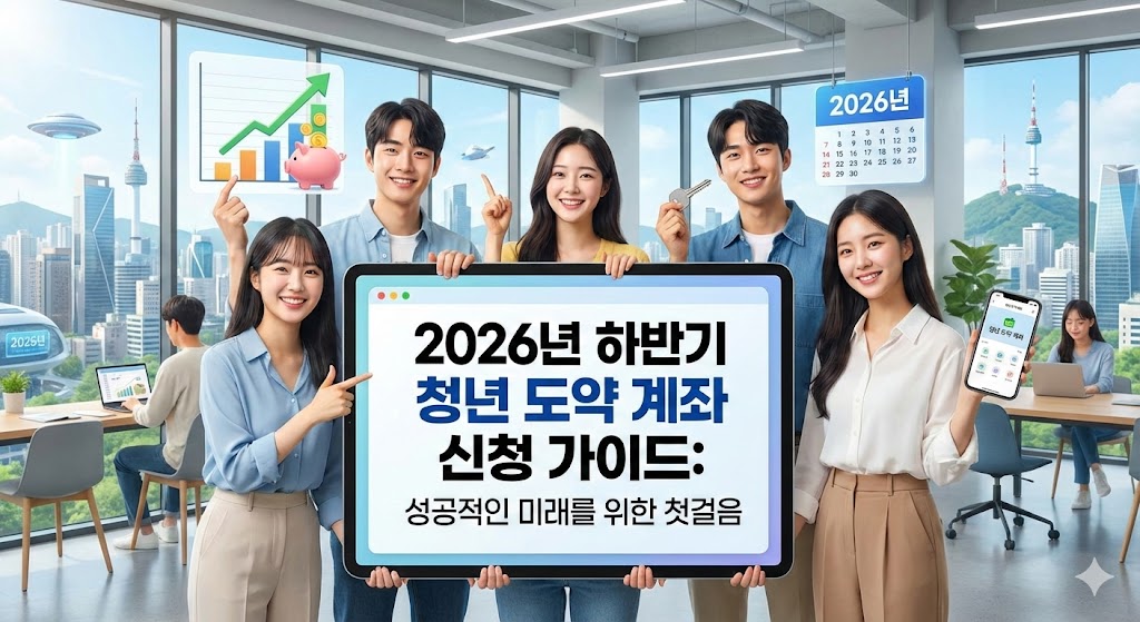 2026년 하반기 청년 도약 계좌 조건 신청하기