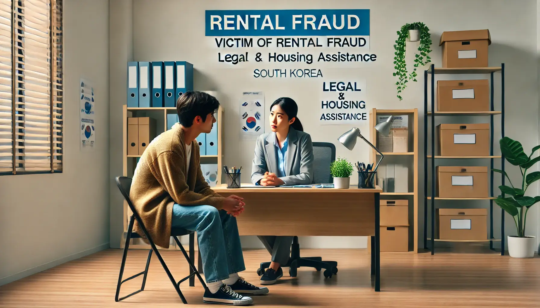 전세피해지원센터에서-임차인과-상담사가-상담하는모습