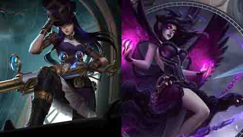 케이틀린과 모르가나 이미지