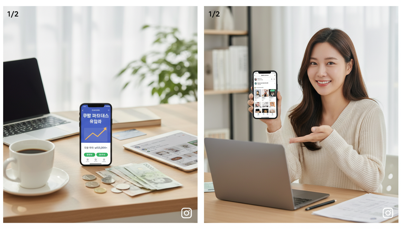 인스타그램 쿠팡 파트너스 수익화, 팔로워 0명으로 월 100만 원 만드는 법