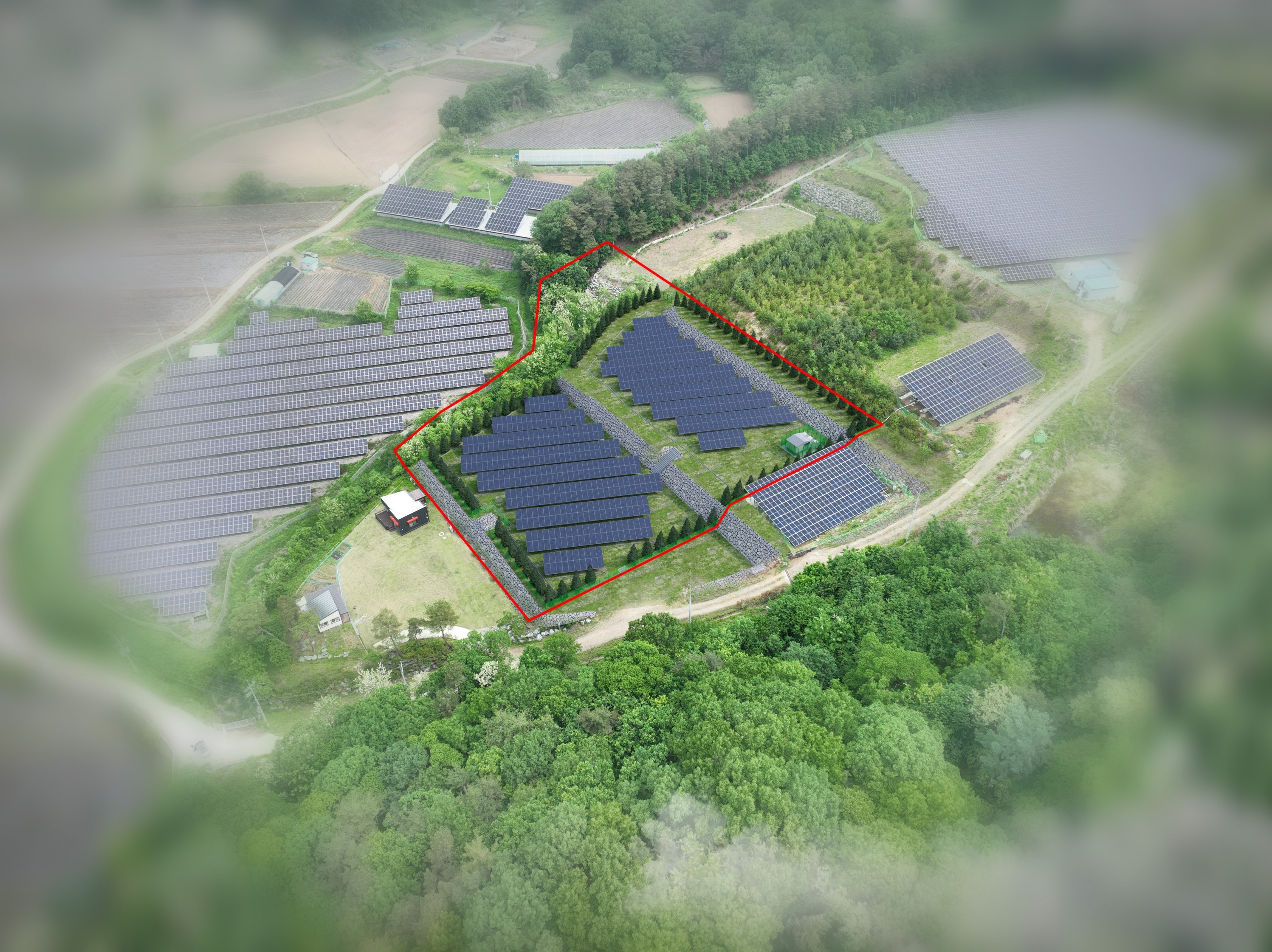 (주)삼정엔지니어링 2025.[태양광발전시설] 천안 태양광 부지조성 - 동남구 동면 (1차)