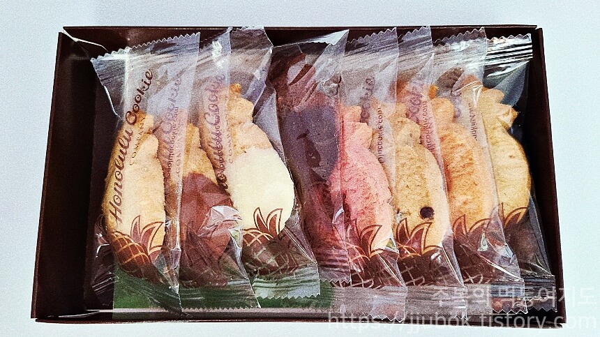 호놀룰루-쿠키-구성품